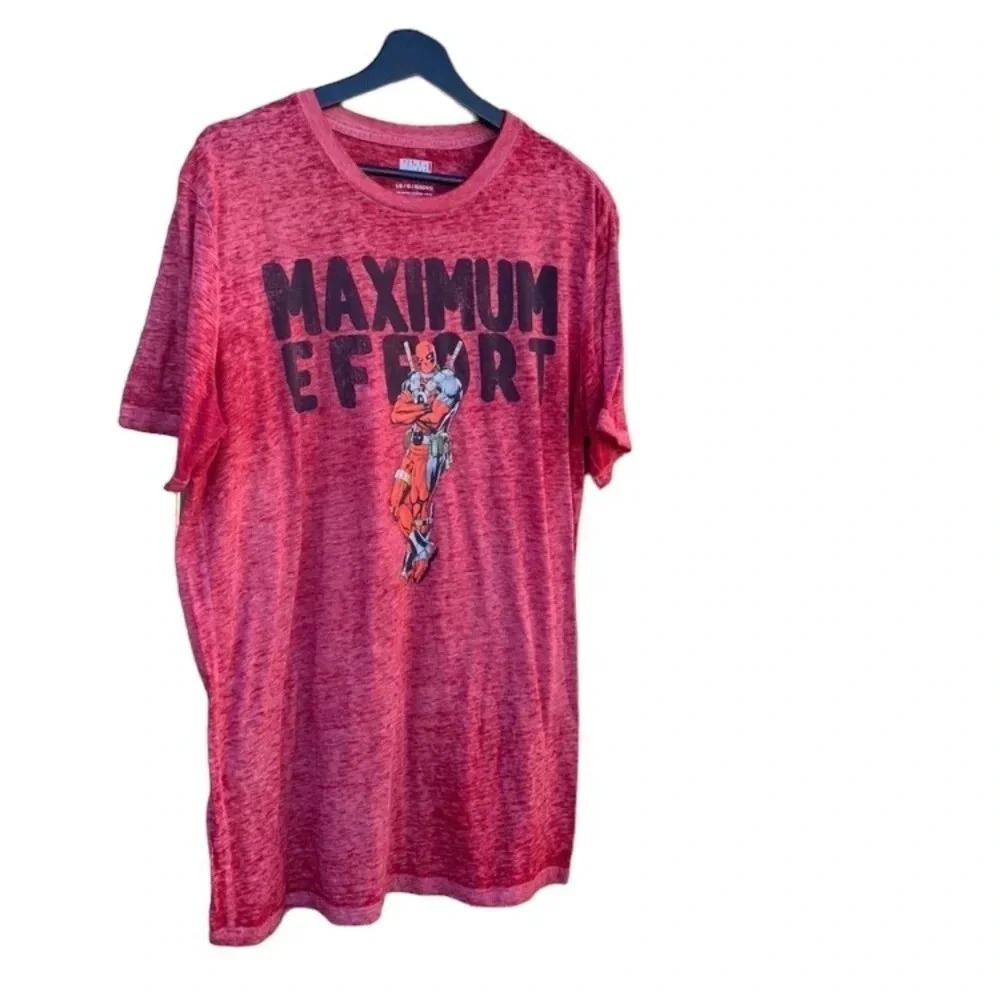 MARVEL dead pool size large men’s shirt